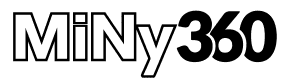 miny360 logo black