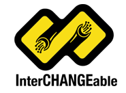 interchangeable logo