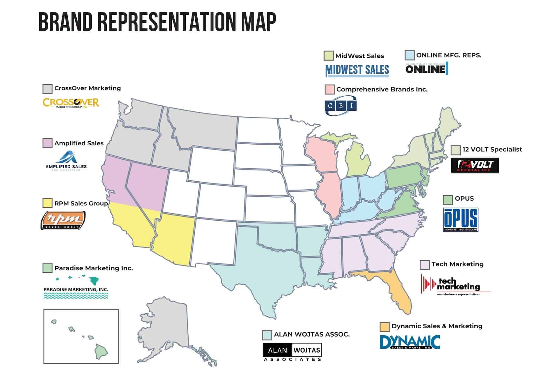 brand representation map