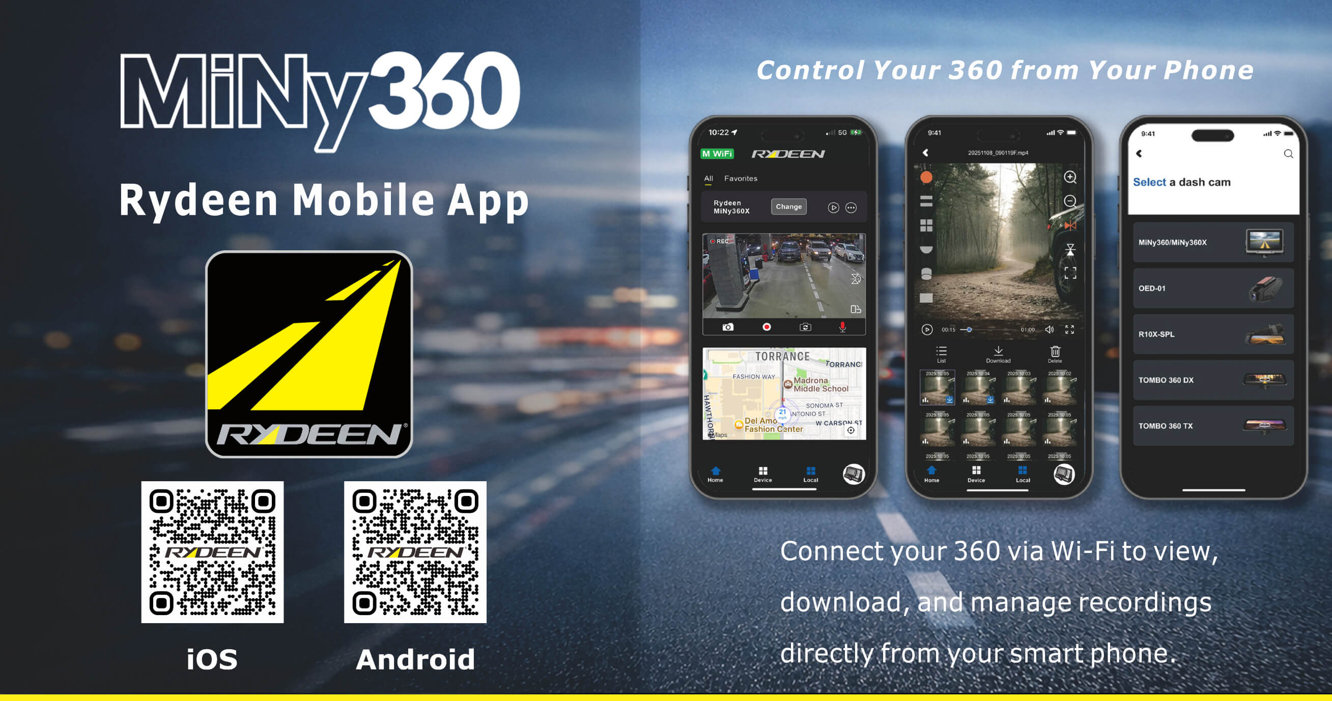 miny360 app banner