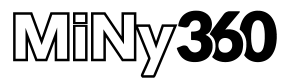miny360 logo black