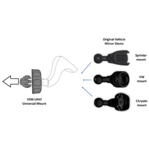 Windshield Mirror Mount Systems